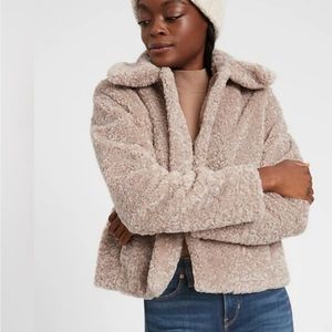 Banana Republic Sherpa Short Coat
